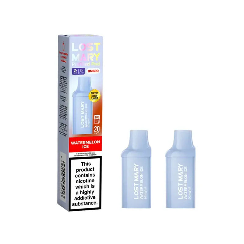 Watermelon ice Lost Mary BM600 Prefilled Pods