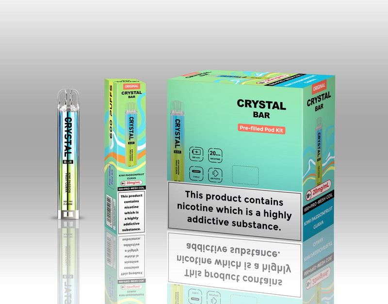 Crystal Bar 600 Puffs Refill Pod