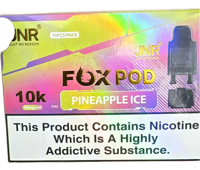JNR Fox 10K Refill Pod - VapeSite