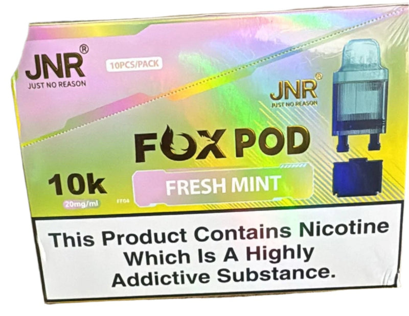 JNR Fox 10K Refill Pod - VapeSite