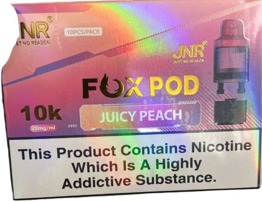 JNR Fox 10K Refill Pod - VapeSite