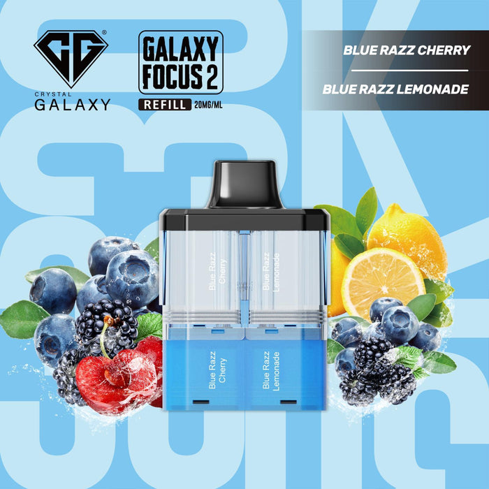 Crystal Galaxy Focus 2 30K Refill Pods - Prefilled & Ready to Use - Starting From £6.70