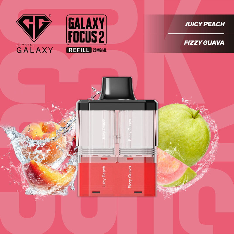 Crystal Galaxy Focus 2 30K Refill Pods - Prefilled & Ready to Use - Starting From £6.70