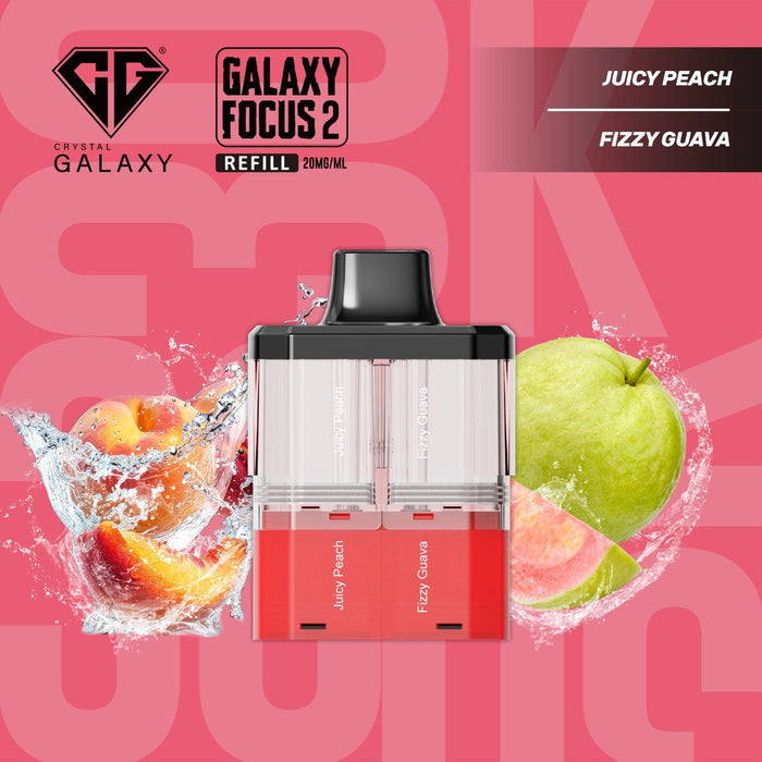 Crystal Galaxy Focus 2 30K Refill Pods - Prefilled & Ready to Use - Starting From £6.70