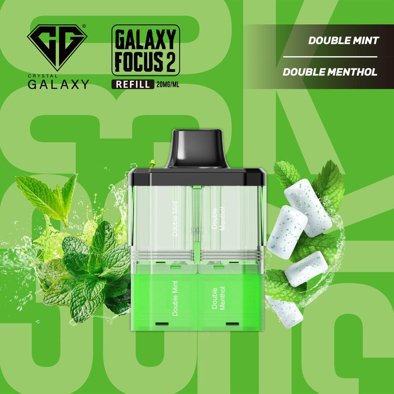 Crystal Galaxy Focus 2 30K Refill Pods - Prefilled & Ready to Use - Starting From £6.70