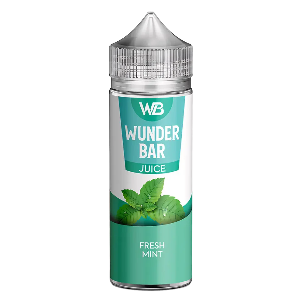 fresh mint vape juice Wunder Bar Fresh Mint 100ml Shortfill E-Liquid