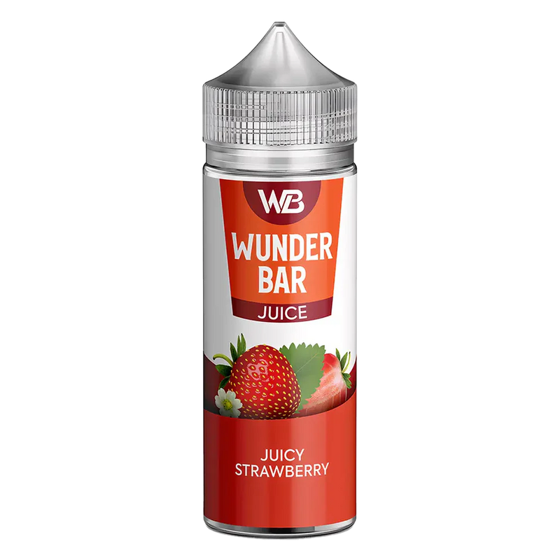 Wunder Bar Juicy Strawberry 100ml Shortfill E-Liquid