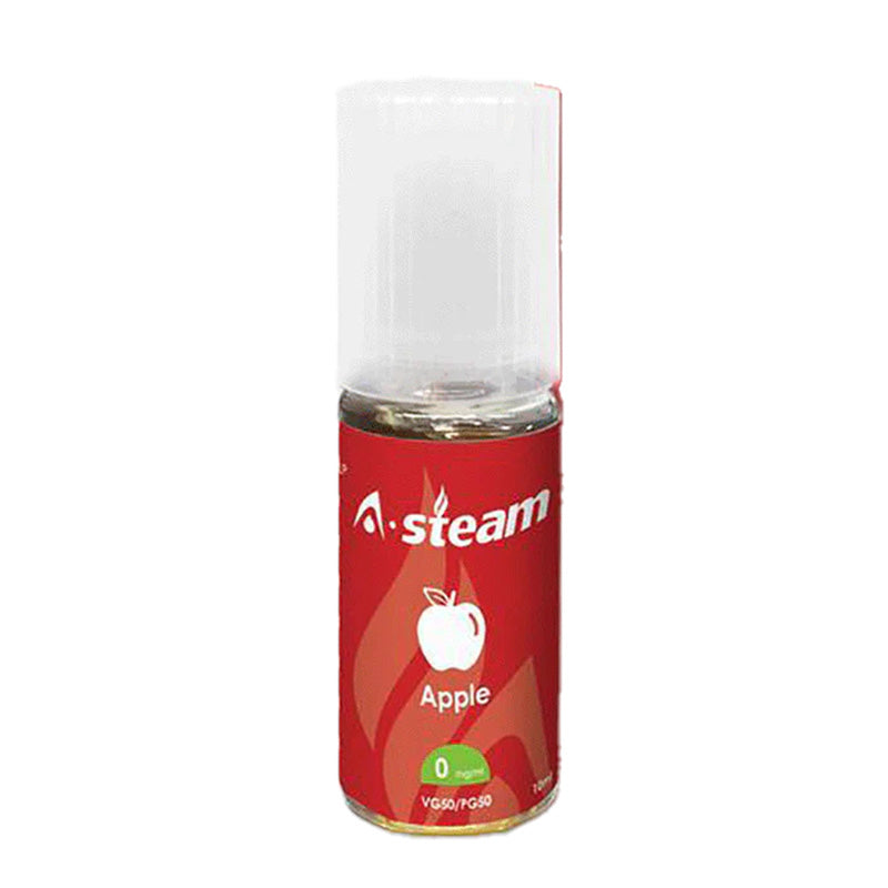 Apple A Steam 10ml 50/50 Nic Salt Vape Juice - Vape Sites