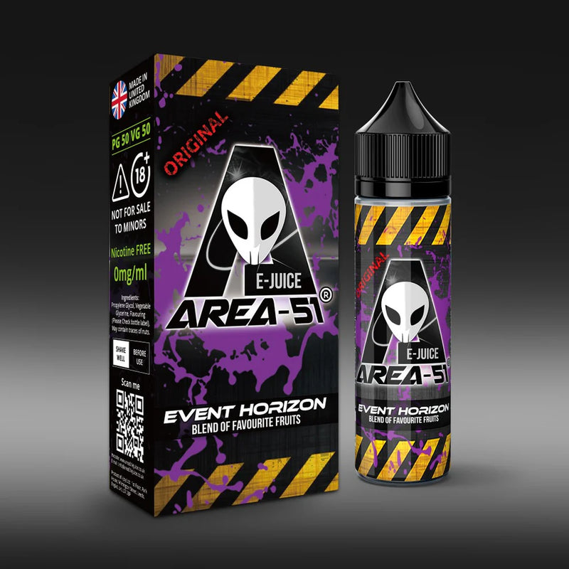 Area 51 Event Horizon 50/50 Shortfill E-Liquid