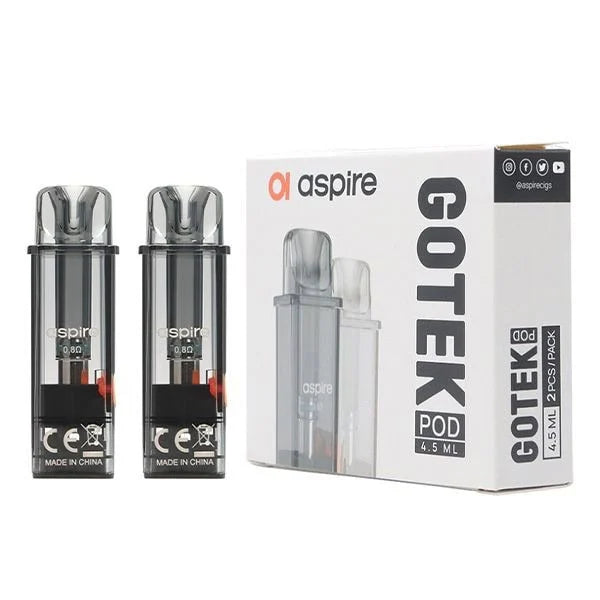 Aspire Gotek Replacement Pod 2pcs