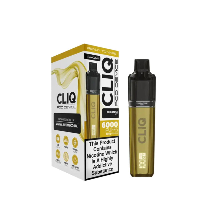 pineapple-ice Avomi CLIQ Prefilled Pod Kit