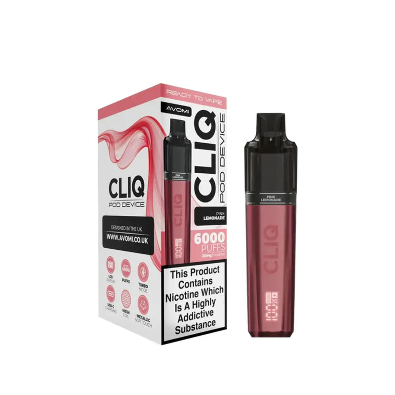 pink-lemonade pink-lemonade Avomi CLIQ Prefilled Pod Kit