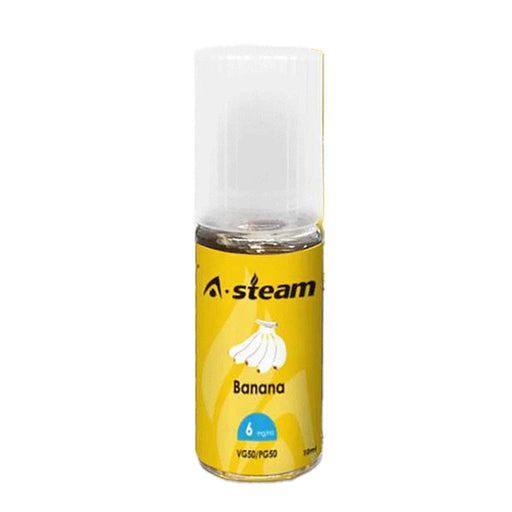 Banana  A Steam 10ml 50/50 Nic Salt Vape Juice - Vape Sites