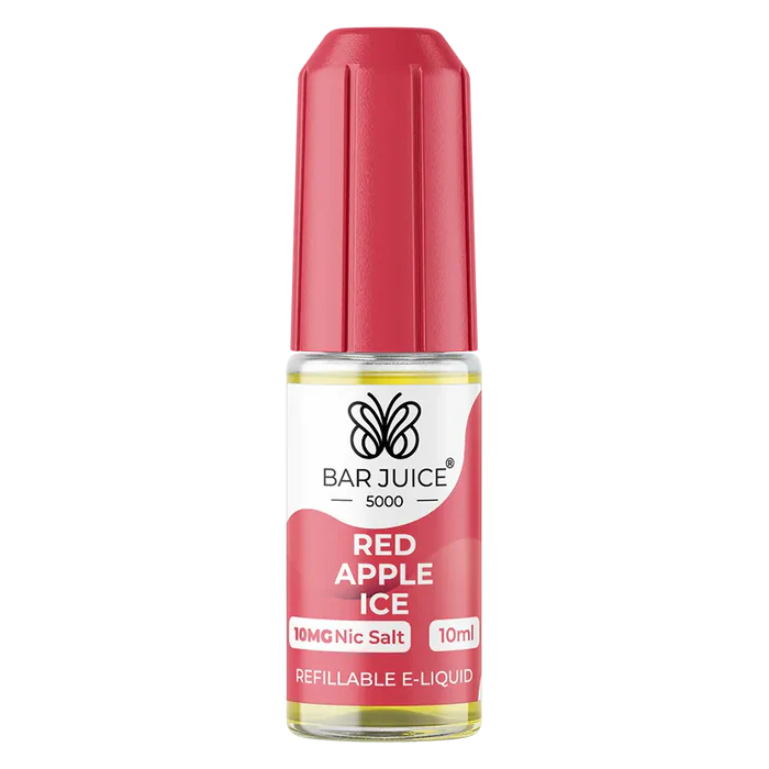 Red Apple Ice Nic Salt E-Liquid by Bar Juice 5000