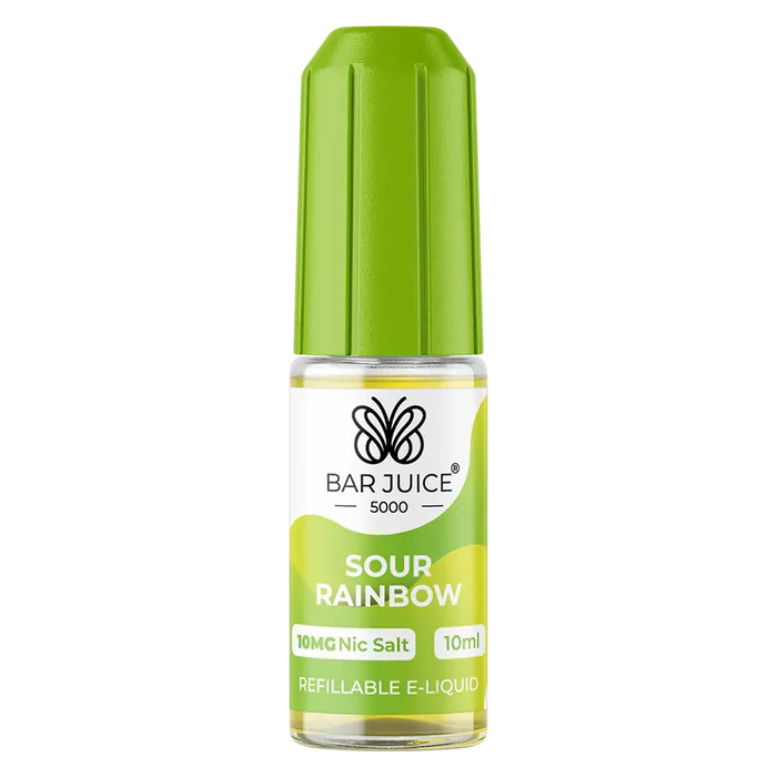 Bar Juice 5000 Sour Rainbow Nic Salt Vape juice 10ml