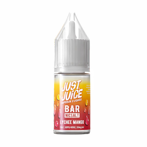 Just Juice Bar Lychee Mango Nic Salt Vape Juice