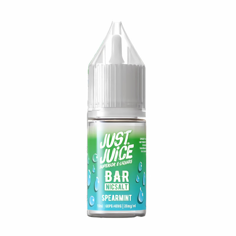 Just Juice Bar Spearmint Nic Salt Vape Juice