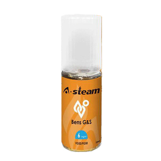 Bens  A Steam 10ml 50/50 Nic Salt Vape Juice - Vape Sites