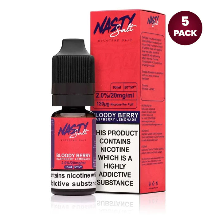 Nasty Juice Blood Berry Nicotine Salt E-Liquid 10ml