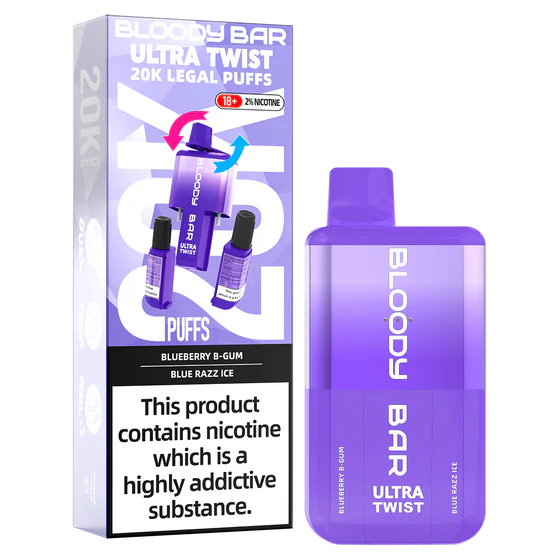 Bloody Bar Ultra Twist 20k Big Puff Vape