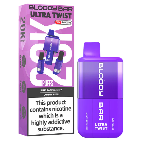 Bloody Bar Ultra Twist 20k Big Puff Vape