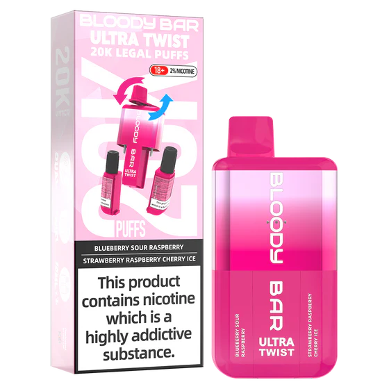 Bloody Bar Ultra Twist 20k Big Puff Vape