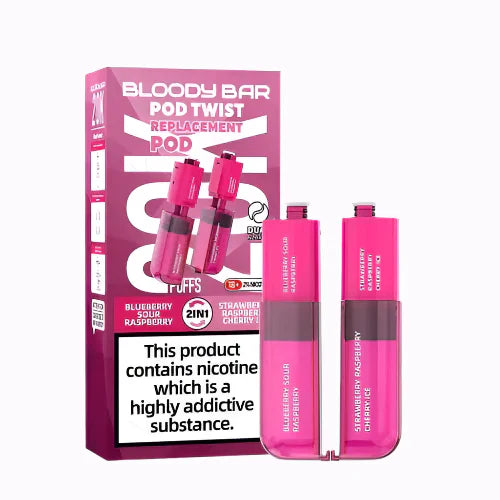 Bloody Bar 20K Puff Ultra Twist Prefilled Pods - Starting From £6.50