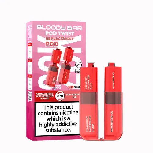Bloody Bar 20K Puff Ultra Twist Prefilled Pods - Starting From £6.50