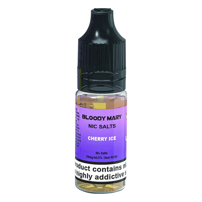 Bloody Mary Cherry Ice Nic Salt Vape Juice