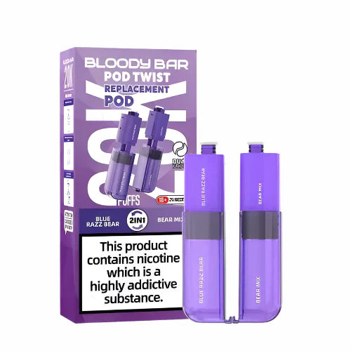 Bloody Bar 20K Puff Ultra Twist Prefilled Pods - Starting From £6.50