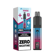 Bl Hayati Pro Max Plus 6000 Zero Nicotine Pod KitueRazz Blackcurrent