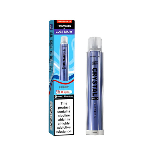 Blueberry Hawcos x Lost Mary Crystal Pro Prefilled Pod Kit
