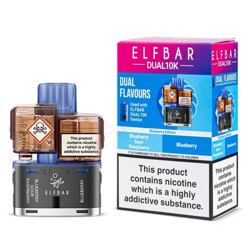 Blueberry edition Elf Bar Dual 10K Refill/Replacement Pod