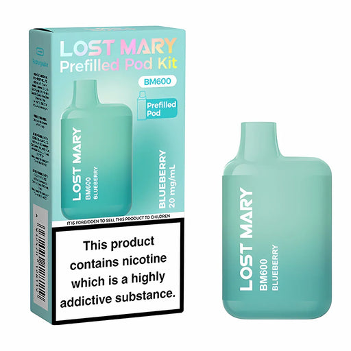 Blueberry Lost Mary BM600 Prefilled Pod Kit