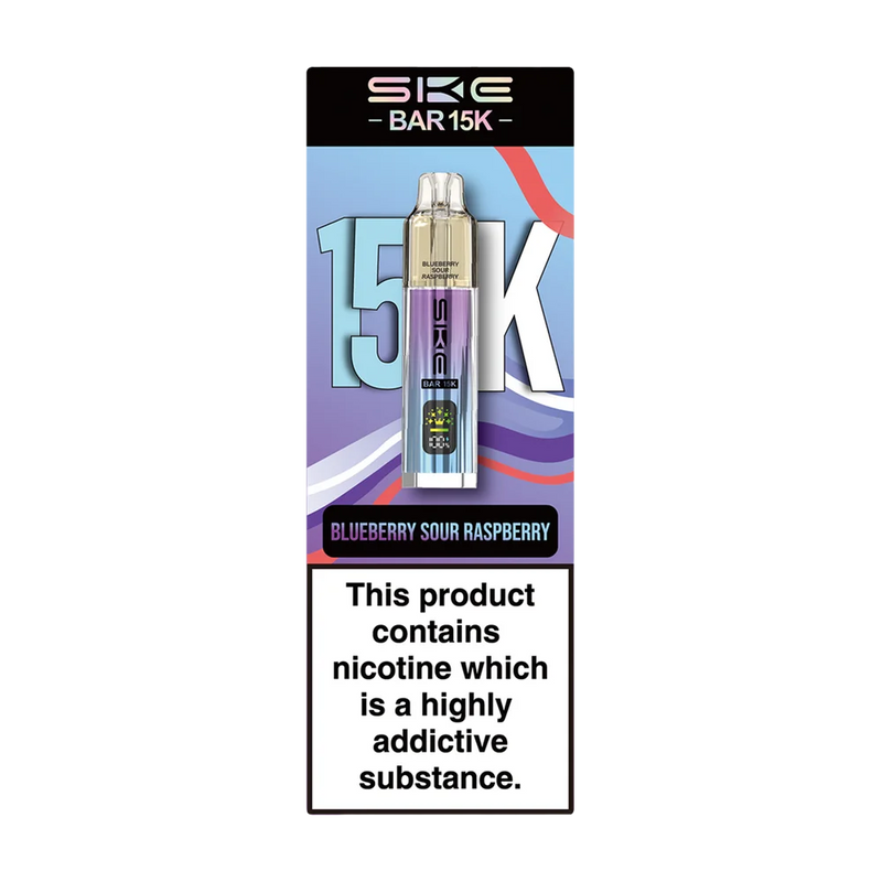 Blueberry Sour Raspberry SKE Bar 15K Prefilled Pod Kit
