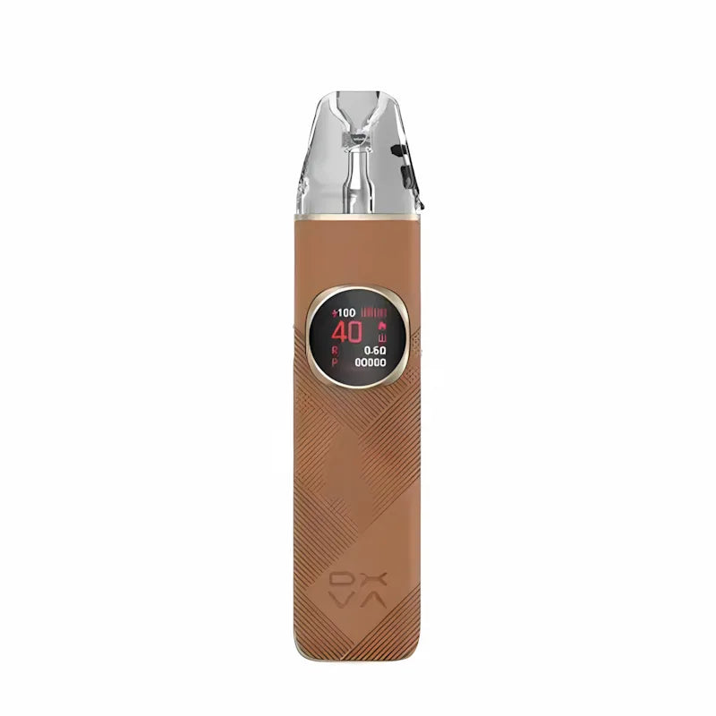 Bright Brown Leather Oxva NeXlim 2 Pod Kit