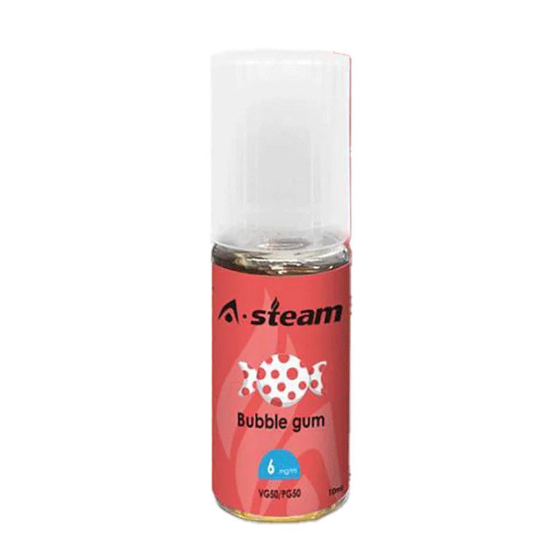 Bubble Gum A Steam 10ml 50/50 Nic Salt Vape Juice - Vape Sites