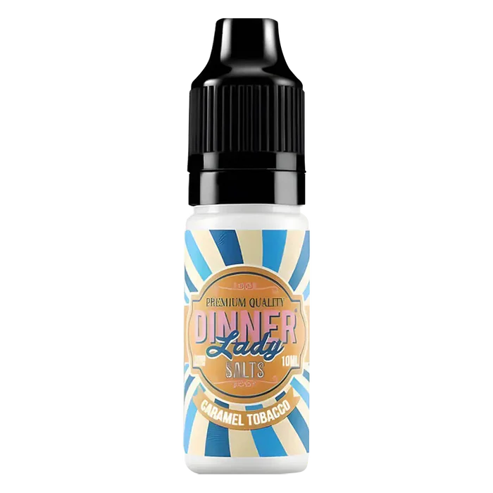 Dinner Lady Caramel Tobacco Nic Salt E-Liquid 10ml