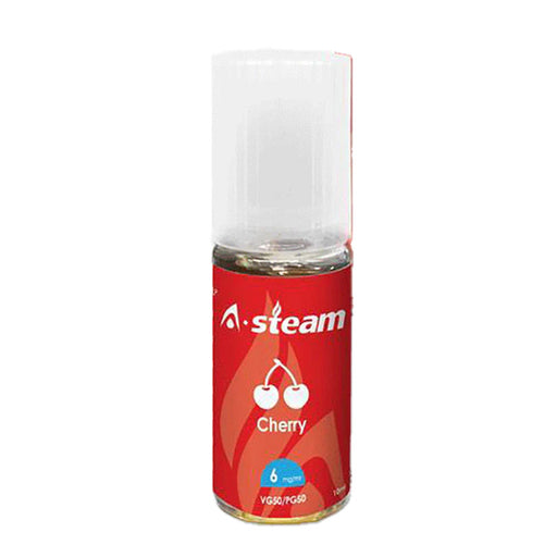 Cherry A Steam 10ml 50/50 Nic Salt Vape Juice - Vape Sites