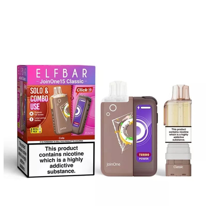 Cola Elf Bar JoinOne15 Classic Prefilled Pod Kit