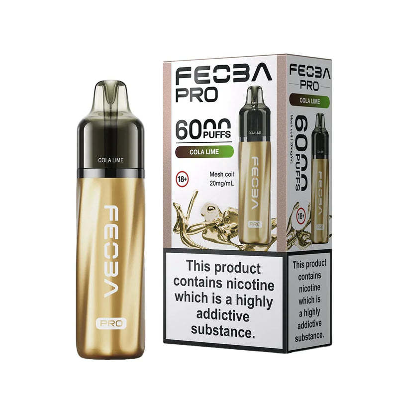 Cola Lime Feoba Bar Pro 6000 Prefilled Pod Kit