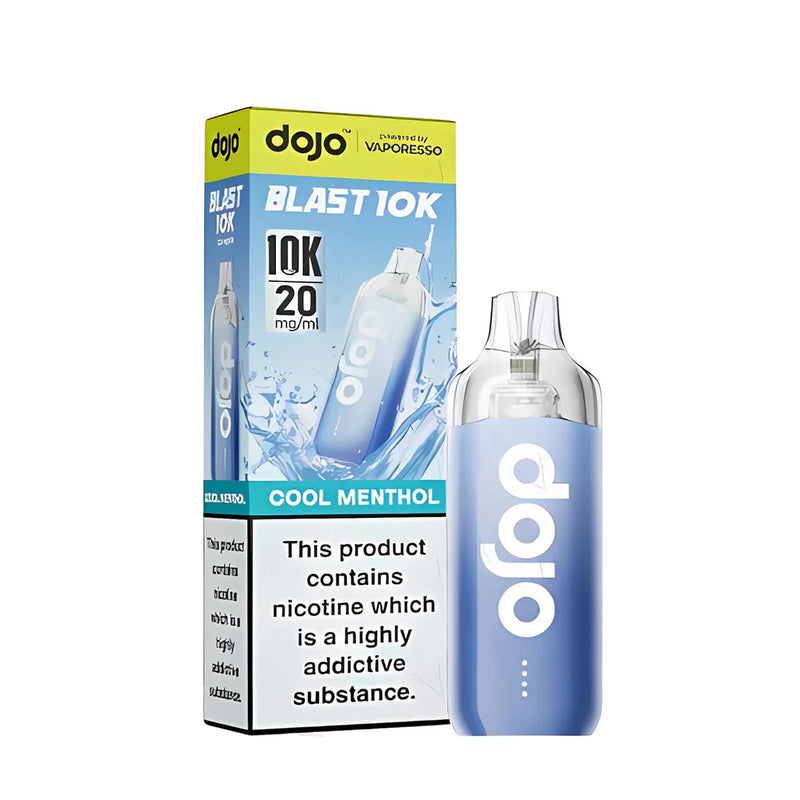 Cool menthol Vaporesso Dojo Blast 10K Prefilled Pod Kit