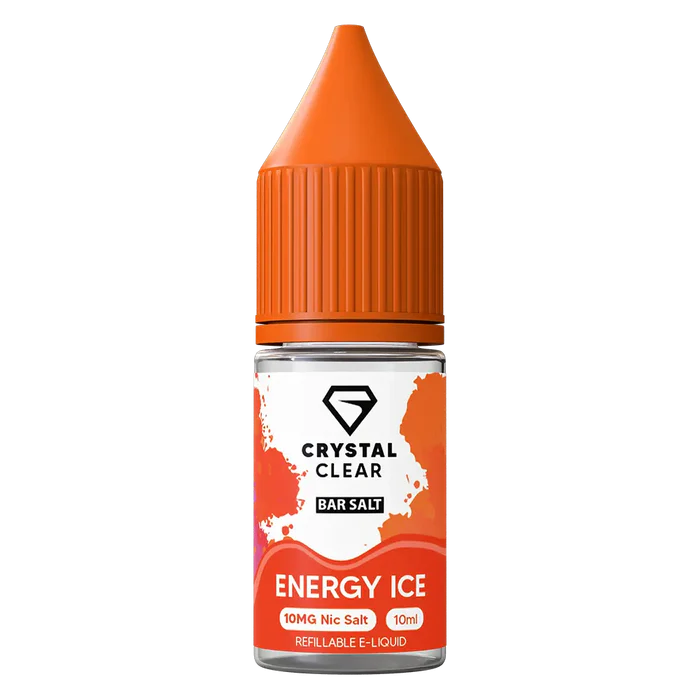 Crystal Clear Energy Ice Nic Salt Vape juice 10ml