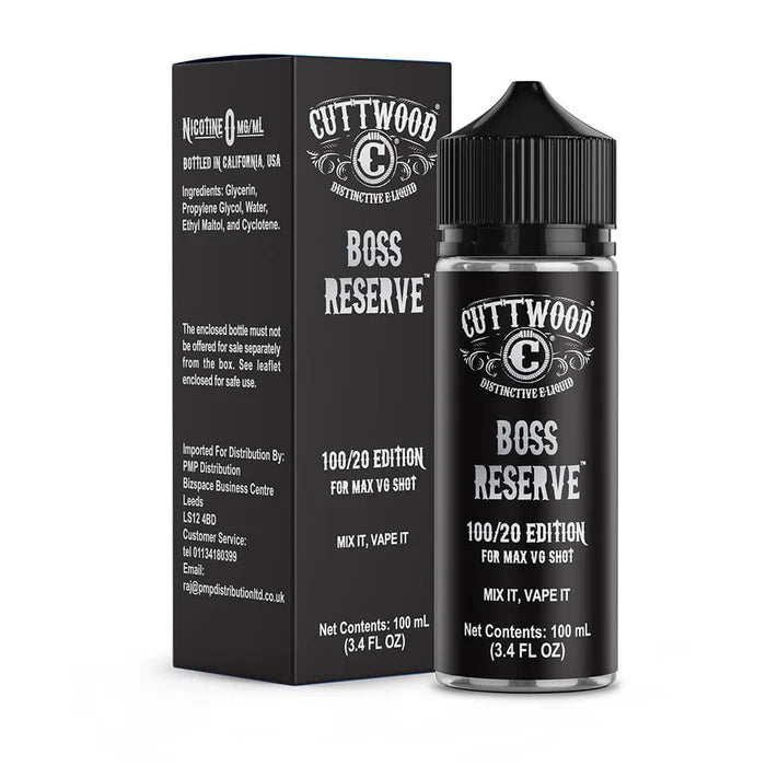 Cuttwood Boss Reserve 100ml Vape Juice