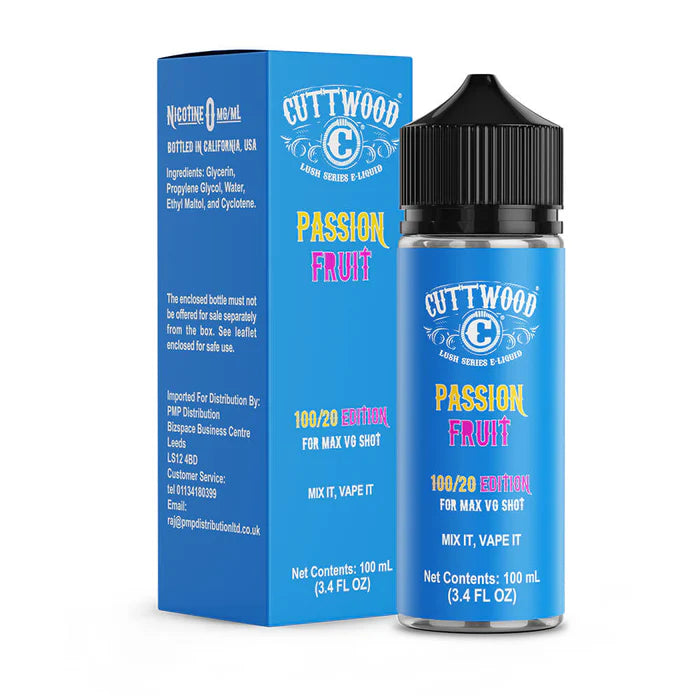 Cuttwood Passion Fruit 100ml Vape Juice
