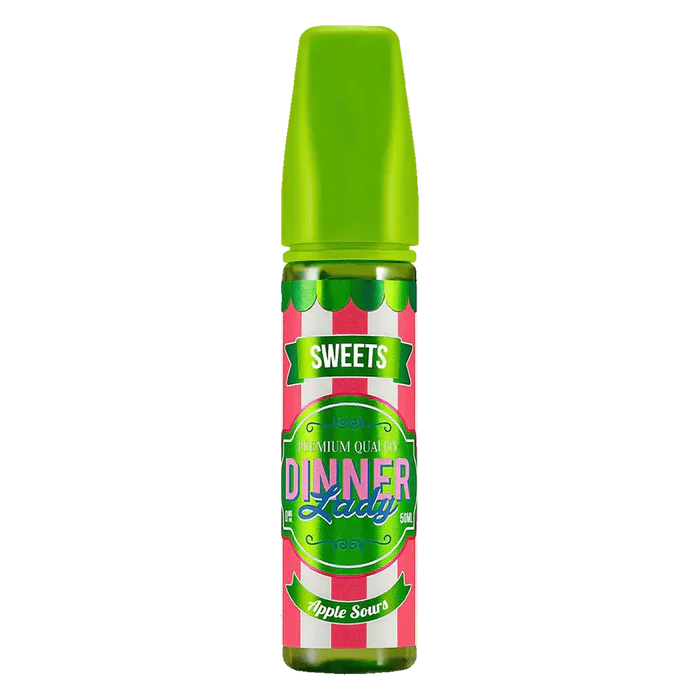 Dinner Lady Apple Sours Vape Juice 50ml