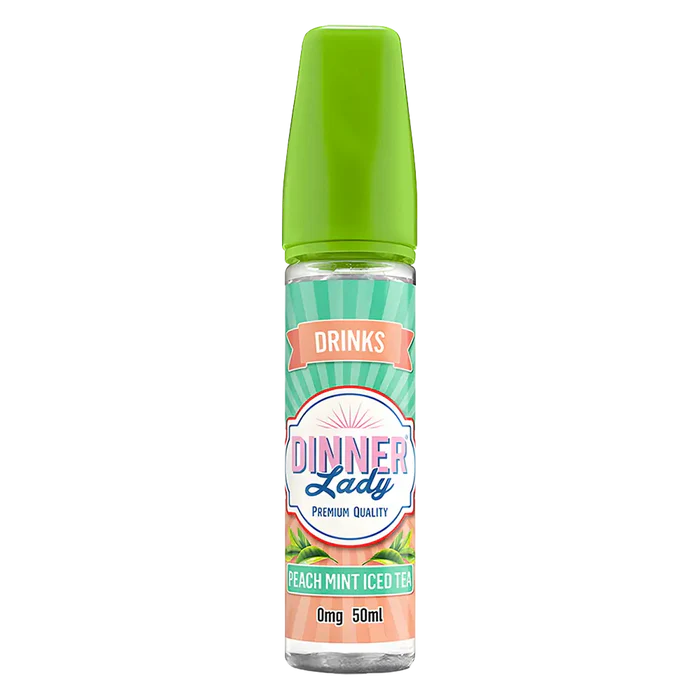 Dinner Lady Peach Mint Iced Tea Vape Juice 50ml