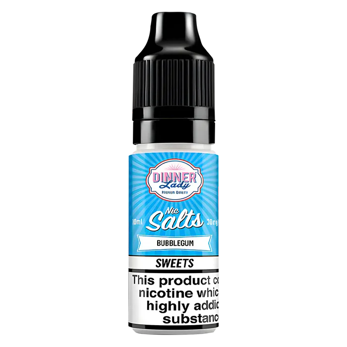 Dinner Lady Bubblegum Nic Salt Vape Juice