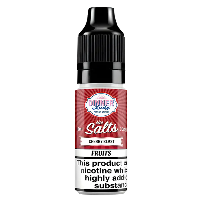 Dinner Lady Cherry Blast Nic Salt Vape Juice