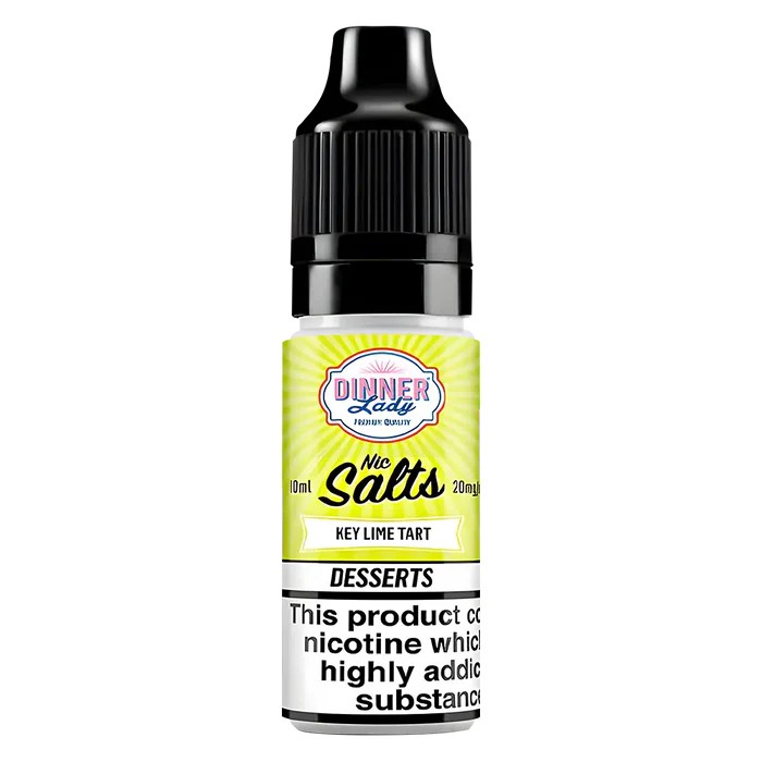Dinner Lady key Lime Tart Nic Salt Vape Juice